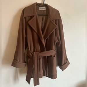 Vintage Holt Renfrew Wool Coat - Small